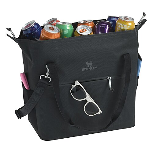 Additional Image 2 - a black bag with a variety of beverages
