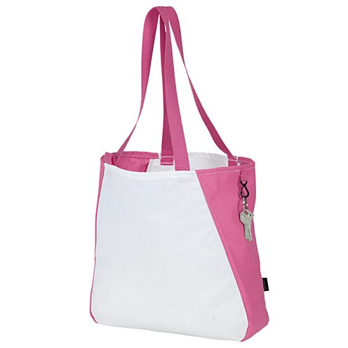 Additional Image 3 - a white and pink bag