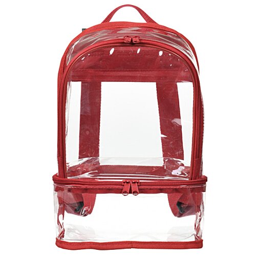 Additional Image 2 - a red plastic bag with wheels