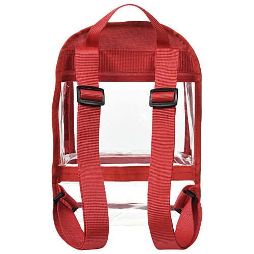 Additional Image 3 - a red backpack with straps