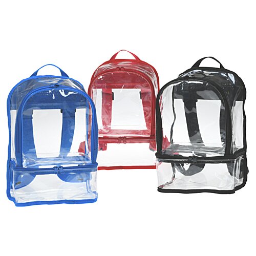 Additional Image 4 - a group of clear plastic containers