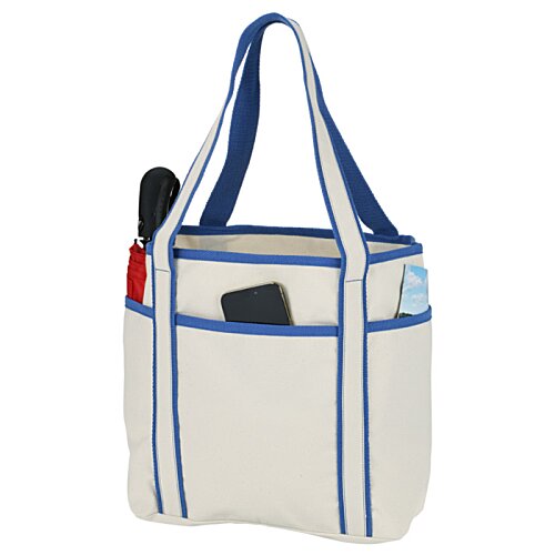 Additional Image 1 - a white and blue bag