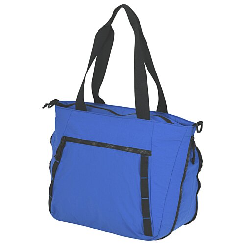 Additional Image 2 - a blue bag with black straps
