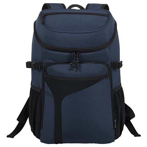 Additional Image 1 - a blue backpack with straps