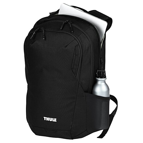 Additional Image 4 - a black backpack with a white bottle