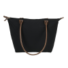 Additional Thumbnail Image 2 - a black bag with brown handles
