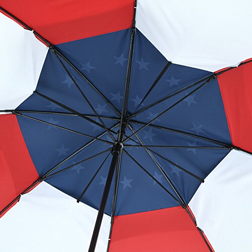 Additional Image 3 - a close up of a red and blue umbrella