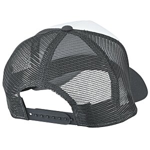 Additional Image 1 - a black hat with mesh straps