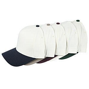 Additional Image 1 - a white and black hat