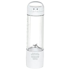 Additional Image 3 - a white water bottle with a clear lid