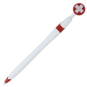 Additional Image 3 - a white pen with a red x on it