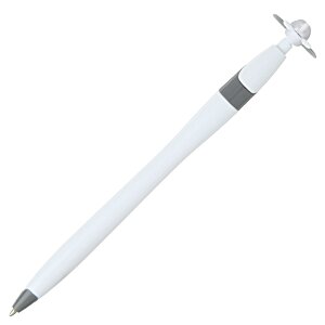 Additional Image 3 - a white pen with a grey cap