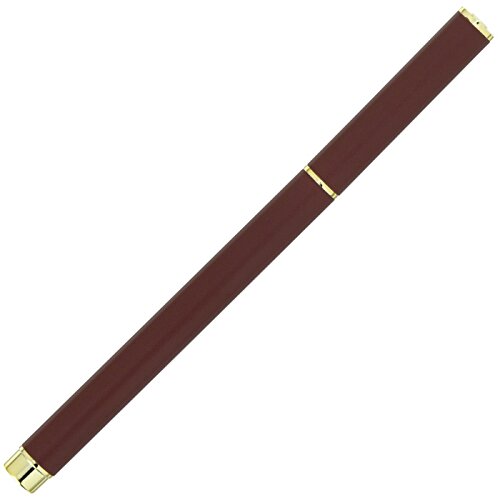 Additional Image 3 - a brown and gold cigar case