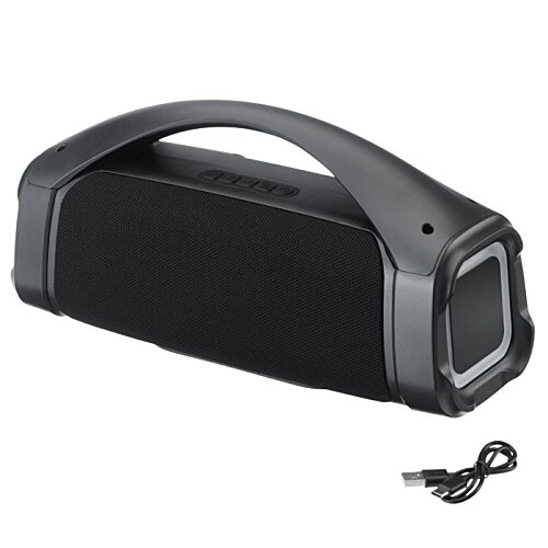 Additional Image 3 - a black and grey speaker