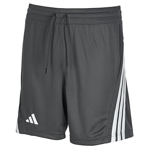 Additional Image 1 - a grey shorts with white stripes