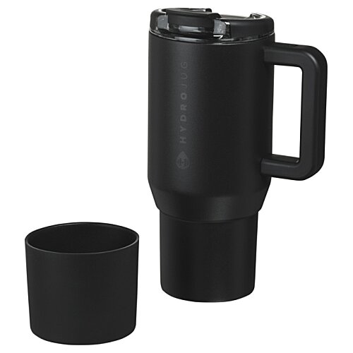 Additional Image 2 - a black coffee mug with a handle