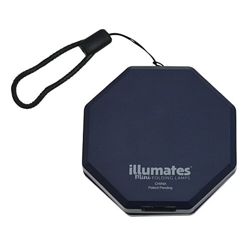 Additional Image 3 - a blue hexagon shaped device with a cord