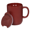 Additional Thumbnail Image 2 - a red mug with a lid