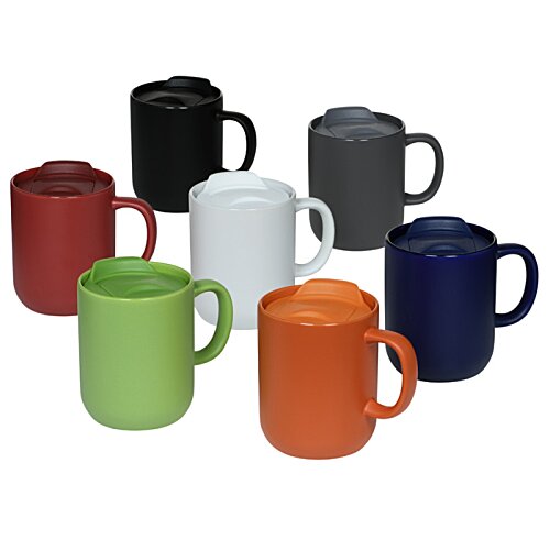 Additional Image 3 - a group of colorful mugs