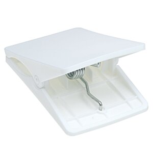 Additional Image 2 - a white clip with a metal wire