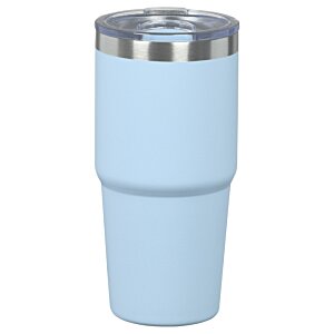 Additional Image 1 - a blue and silver tumbler