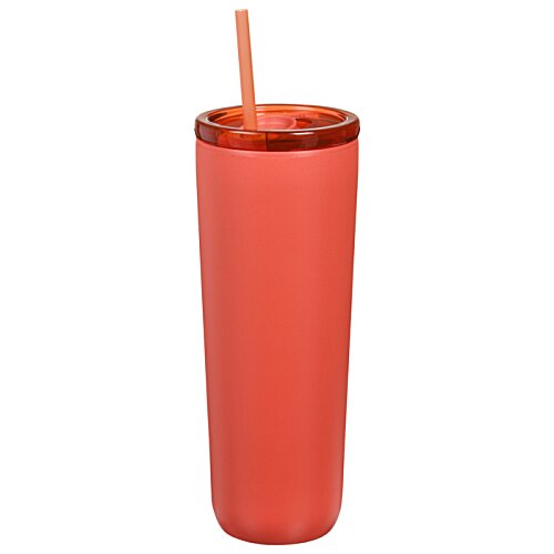 Additional Image 1 - a red cup with a straw