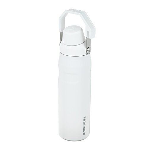 Additional Image 2 - a white water bottle with a white cap