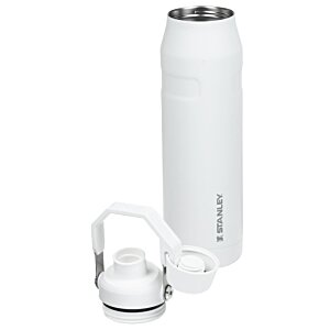 Additional Image 1 - a white water bottle and headphones