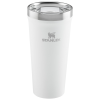 Additional Thumbnail Image 3 - a white and silver tumbler