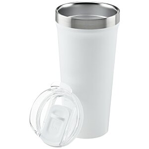 Additional Image 2 - a white and silver tumbler