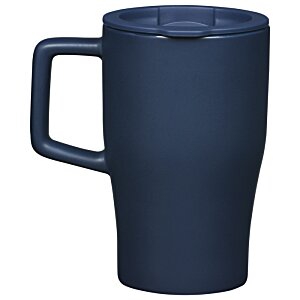 Additional Image 1 - a blue mug with a handle