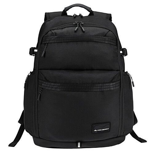 Additional Image 2 - a black backpack with straps
