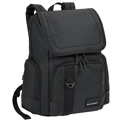 Additional Image 1 - a black backpack with a strap