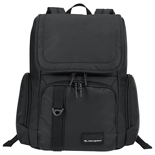 Additional Image 2 - a black backpack with straps