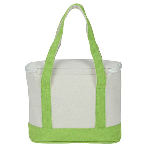 Additional Image 2 - a white and green bag