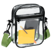 Additional Thumbnail Image 1 - a clear bag with a yellow notepad and a pen