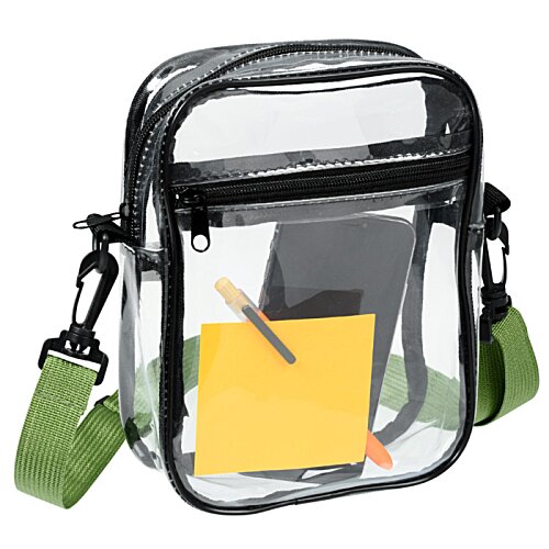 Additional Image 1 - a clear bag with a yellow notepad and a pen