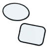 Additional Thumbnail Image 4 - a white and black rectangle