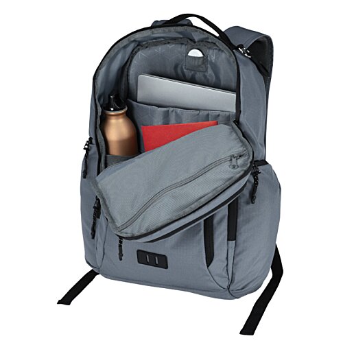 Additional Image 4 - a grey backpack with a bag inside