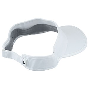 Additional Image 1 - a white visor with a black band