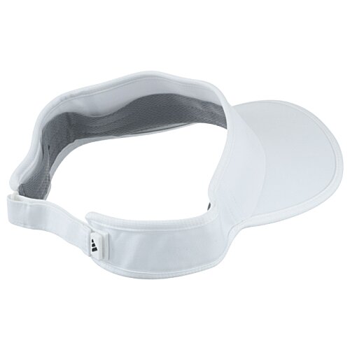Additional Image 1 - a white visor with a black band