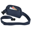 Additional Thumbnail Image 3 - a black belt bag with a card in it