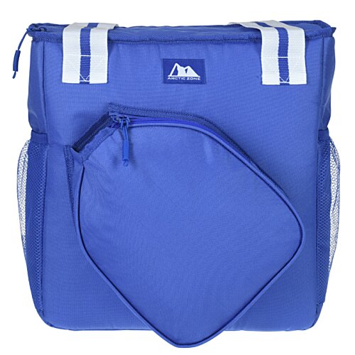 Additional Image 3 - a blue bag with white stripes