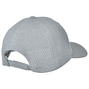 Additional Image 1 - a grey hat with a hole in the back