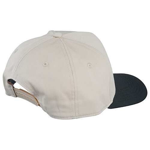 Additional Image 1 - a white hat with a black cap