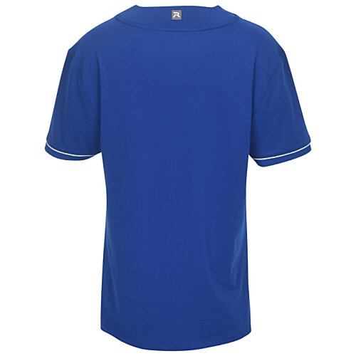 Additional Image 1 - a blue shirt on a white background