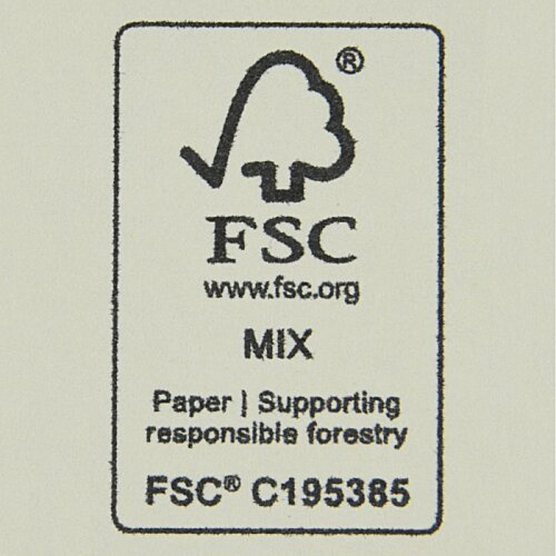 Additional Image 3 - a black and white label with a tree and text