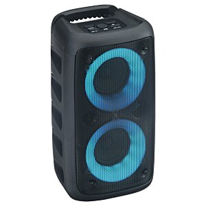 Additional Image 4 - a black and blue speaker