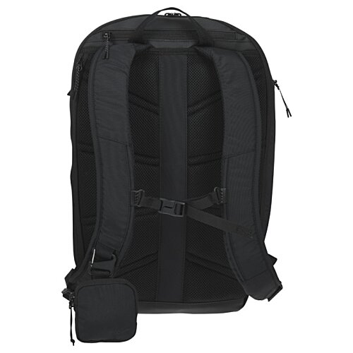 Additional Image 8 - a back of a black backpack