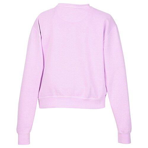 Additional Image 1 - a pink sweatshirt on a white background